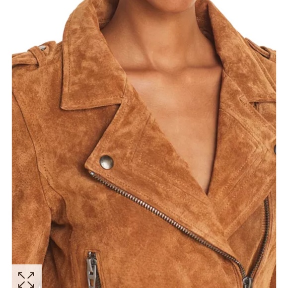 Like New Suede Moto Jacket - Picture 12 of 16